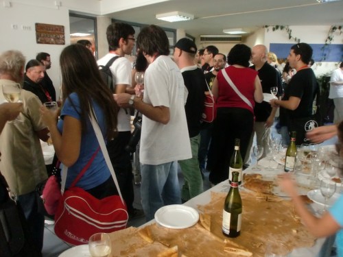 Piscolabis gallego antes de la proyección