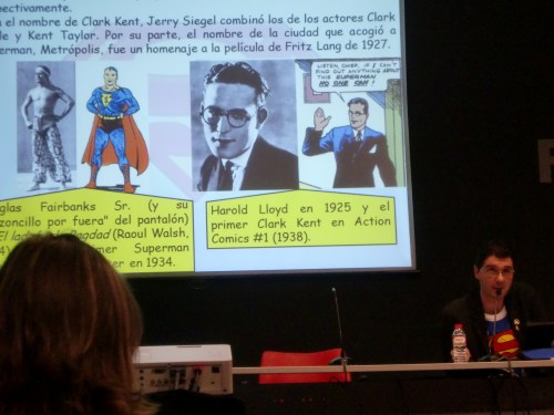 Las referencias para el personaje de Superman.