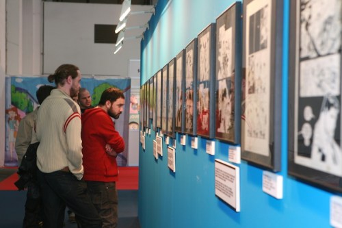 Una de las múltiples exposiciones del Saló.