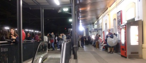 Una imagen que hemos tenido que repetir cada día del festival.