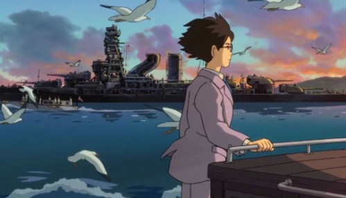 El pelo al viento en "The wind rises".