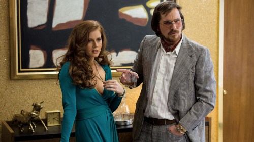 Christian Bale y Amy Adams, una pareja encantadora.