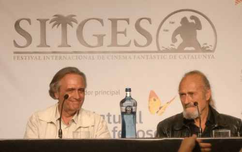 Joe Dante junto a su amigo Dick Miller.