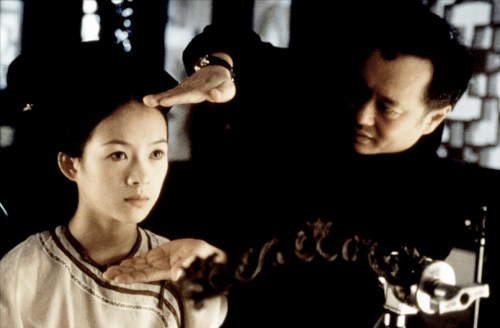 Encuadrando la belleza de Zhang Ziyi.