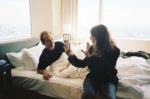 En la cama con Bill Murray.