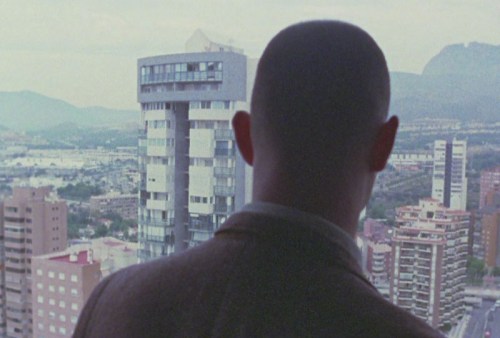 El protagonista mira lo que puede en Sueñan los androides.